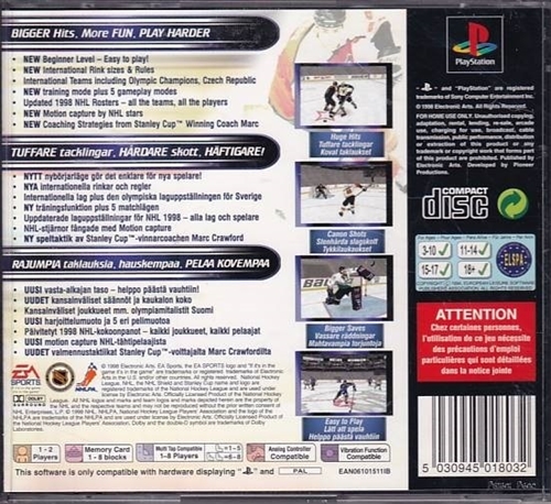NHL 99 - PS1 (B Grade) (Genbrug)